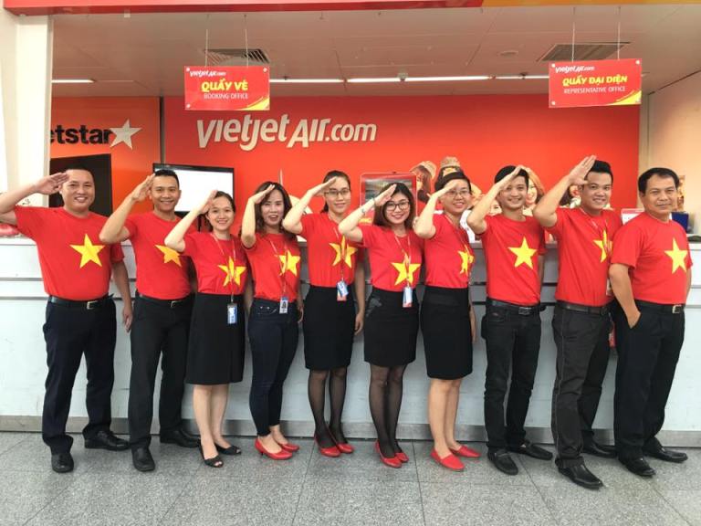 Vietjet rực đỏ mừng Tết Độc lập 2/9 ảnh 11